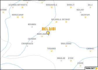 map of Beldibi