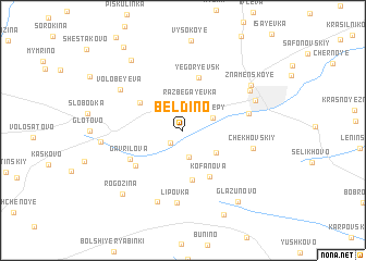 map of Bel\