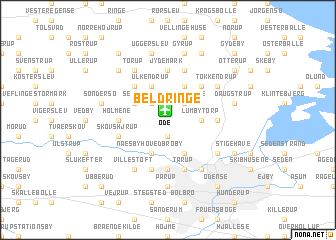 map of Beldringe