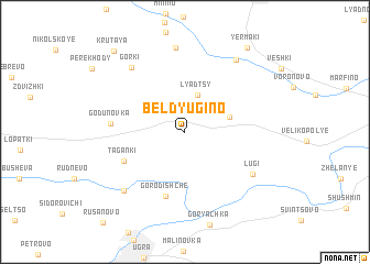 map of Bel\