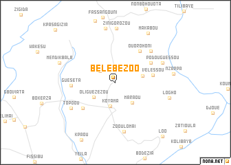 map of Belebezoo