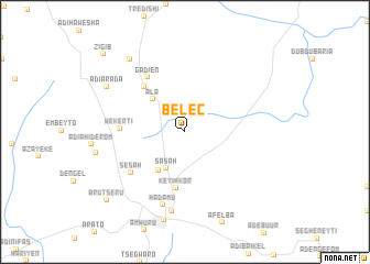 map of Belec