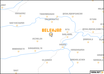 map of Belehjar
