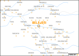 map of Belejeni