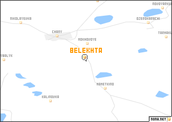 map of Belekhta