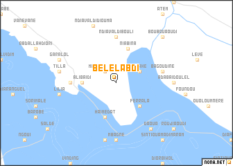map of Bélel Abdi