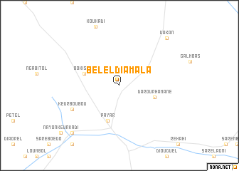 map of Bélel Diamala