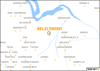 map of Bélel Namari