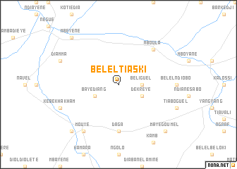 map of Bélel Tiaski