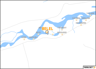 map of Bélèl