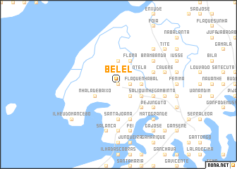 map of Belel