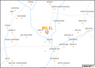 map of Belel