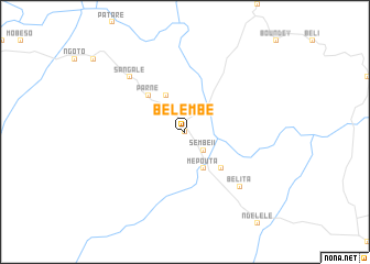 map of Belembé