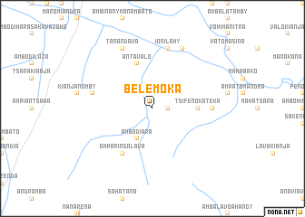 map of Belemoka