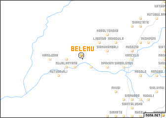 map of Belemu