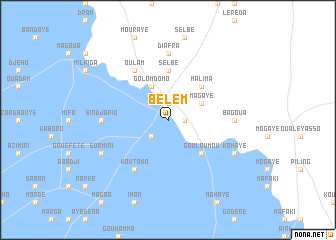 map of Bélèm