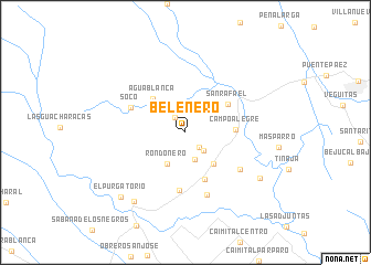 map of Belenero