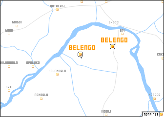 map of Belengo