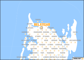 map of Belengwa