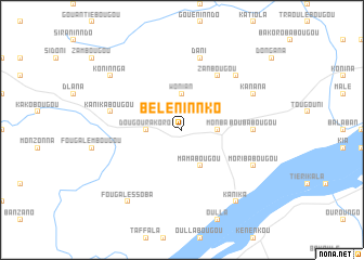 map of Béléninnko