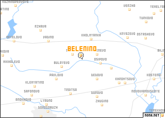 map of Belenino