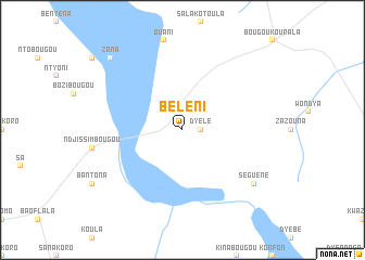 map of Béléni