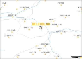 map of Belenoluk