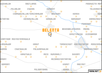 map of Belenta