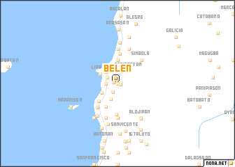 map of Belen