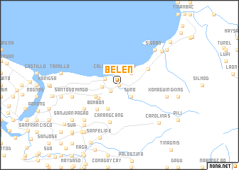 map of Belen