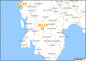 map of Belen