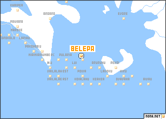 map of Belepa