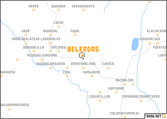 map of Belerdas