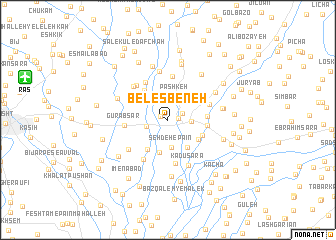 map of Belesbeneh