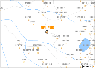 map of Belewa