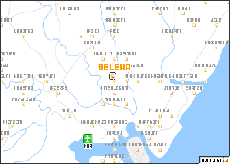 map of Belewa