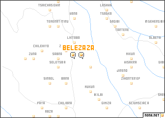map of Beleza