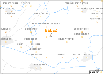 map of Belez