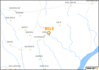 map of Bele