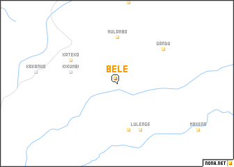 map of Bele