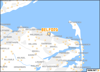 map of Belford