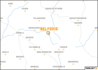 map of Belforia