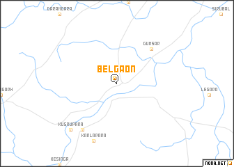 map of Belgaon