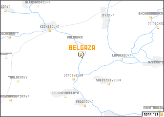 map of Belgaza