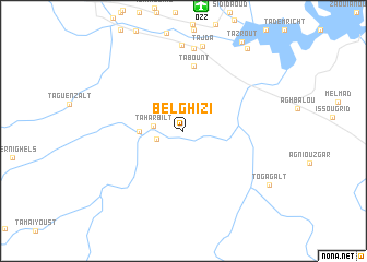 map of Belghizi