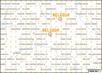map of Belgoda