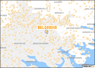 map of Belgravia