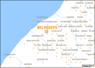 map of Bel Haders