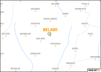 map of Belhan