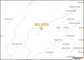 map of Belhāra